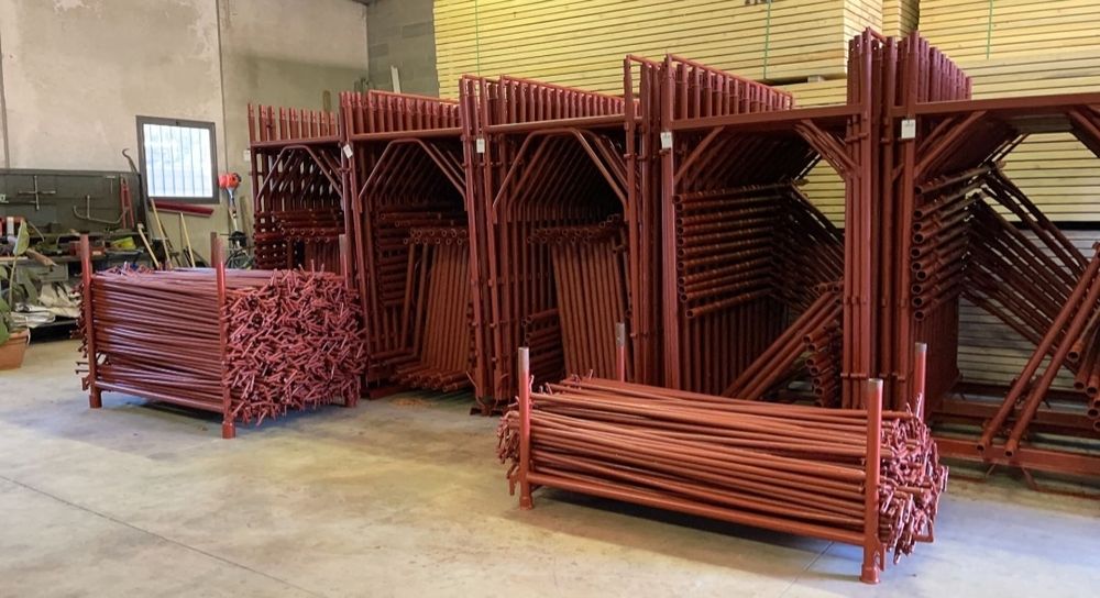 Schela metalica reconditionata, ca noua!