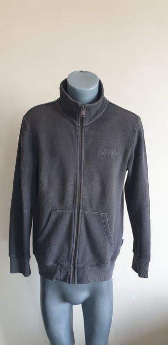 Napapijri Cotton Cardigan Knitted Full Zip / M ОРИГИНАЛ! Мъжка с цял ц