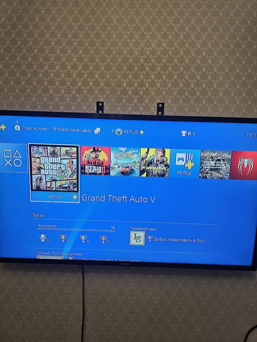Playstation 4 1TB +PS PLUS DELUXE на 3 месяца
