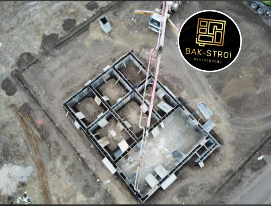 Заливаем фундамент