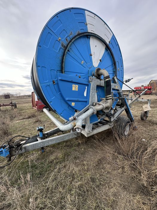 Дождевальная установка барабанного типа
