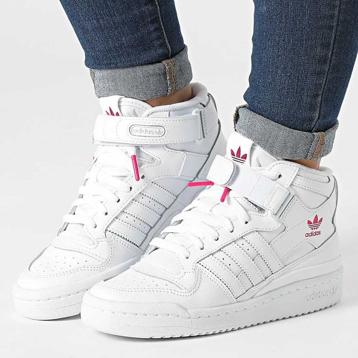 Оригинални кожени маратонки * ADIDAS ORIGINALS FORUM * EU42