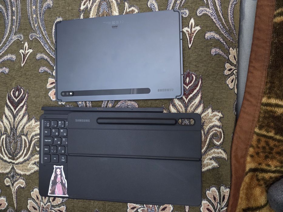 Samsung tab s7, чехол+клавиатура, s pen