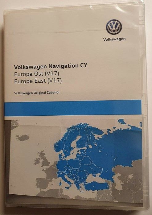 Nou RNS 510,810 VW, Skoda, Seat harţi Europa de Est 2020 V17