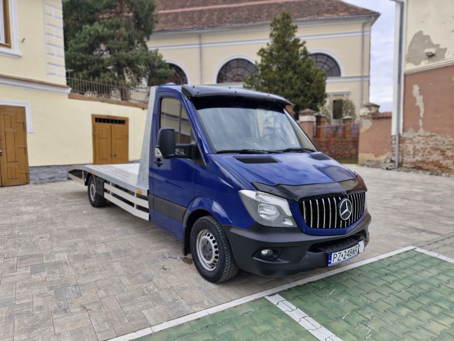 Mercedes Sprinter 319 3.0 V6 Platforma auto Euro 6 Autoplatforma nu IVECO daily