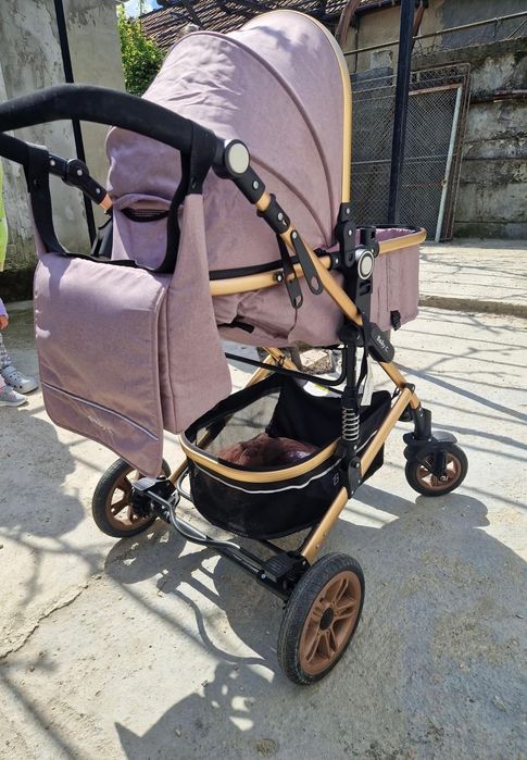 Căruț 3in 1 ,utilizat 3-4 luni,ca nou!