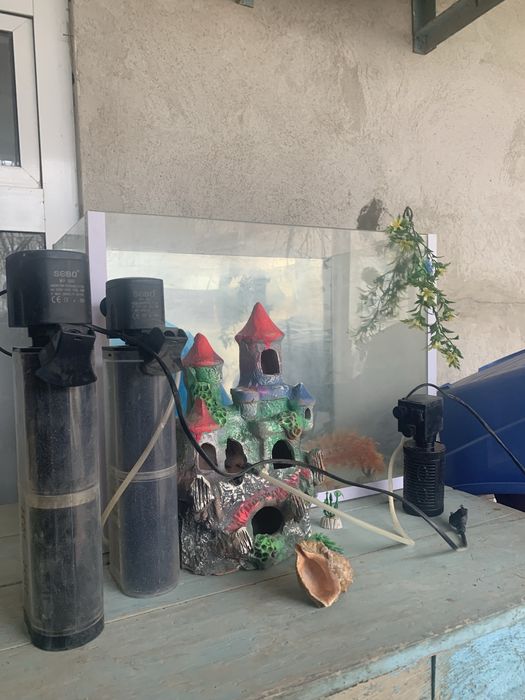 akuarium sotiladi hamma narsasi butun