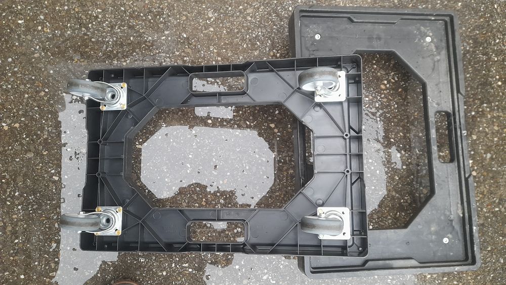 Căruț, platforma cu rotii 150kg