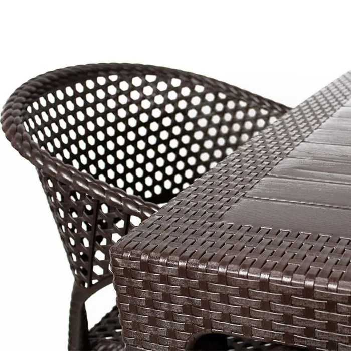 Елегантен комплект маса + 6 или 4 стола 4 цвята и размери маси МОД.3