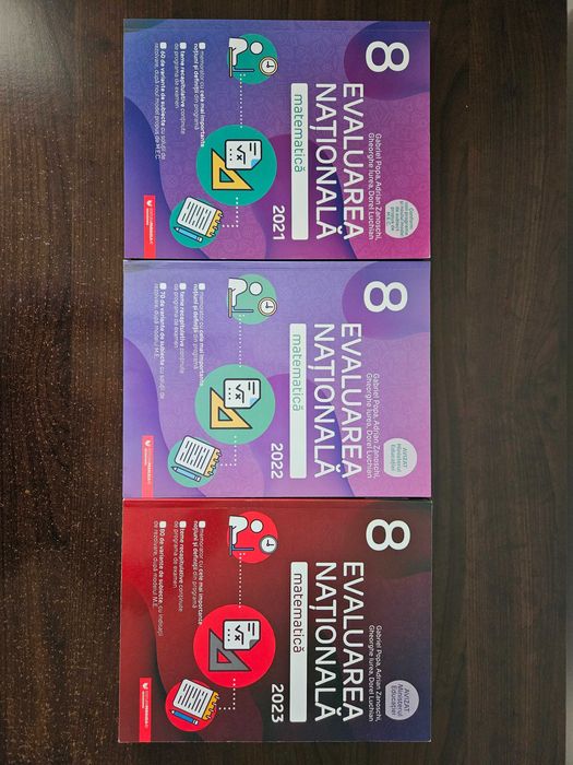 Cărți matematică pentru EVALUAREA NAȚIONALĂ