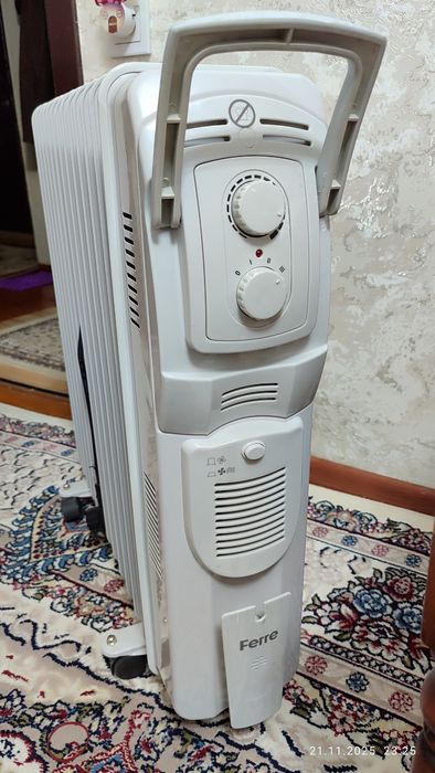 Продаю масляной обогреватель новый Ferre
