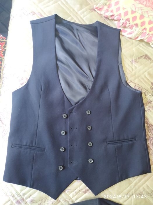 Пиджак+жилетка для школы