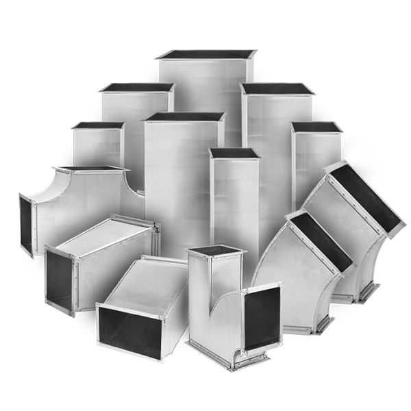 Вентиляция. Отводы. Врезки. Тройники. Переходники.