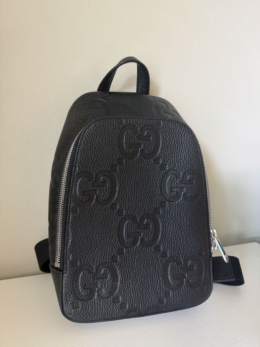 Gucci Jumbo Gg Mini Crossbody bag - Black