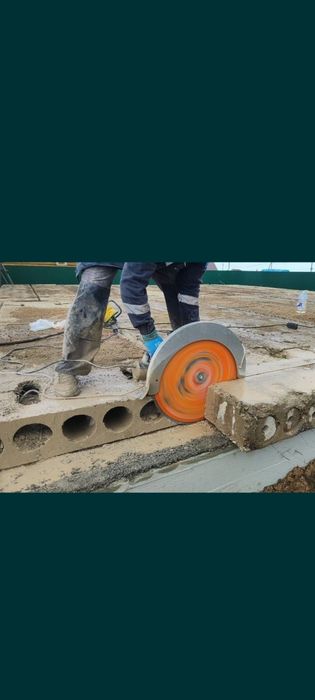 Beton kesish , teshish , buzish, betondan eshik deraza ochish transha