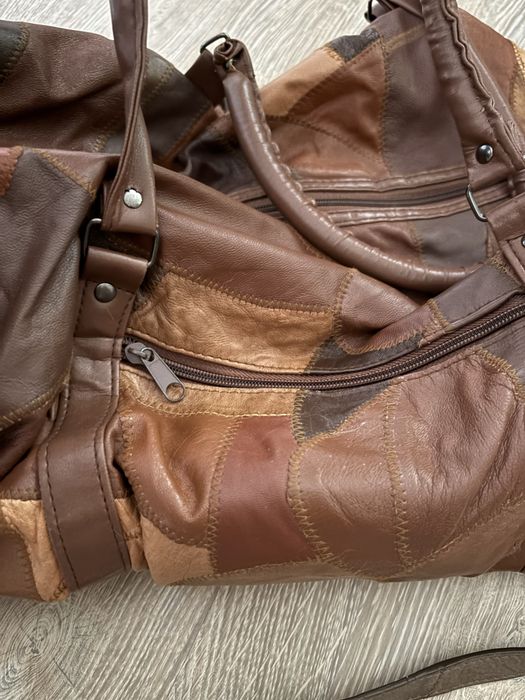 пътна чанта от телешка кожа. Италия
