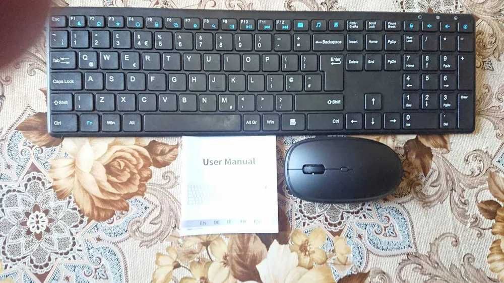Безжична клавиатура с мишка