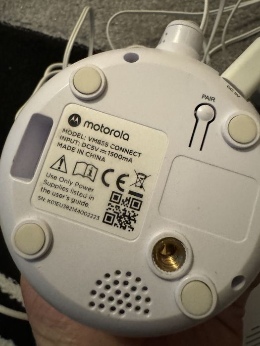 Monitor video pentru copii Motorola Connect VM855 Wi-Fi Full HD full