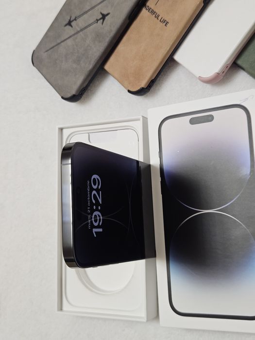 Iphone 14 pro max, 128GB, baterie 87%, CA NOU, FULL BOX