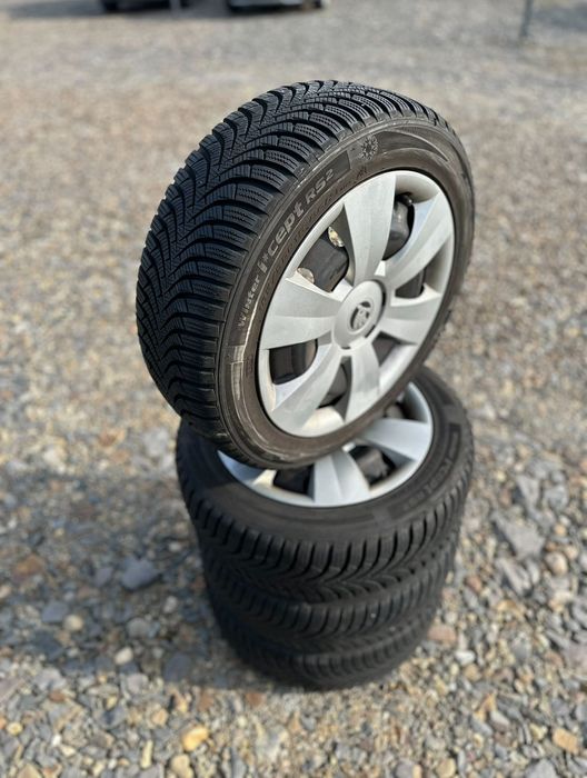 Set jante / roti de iarna 185 / 55 / r 15 pt Skoda Fabia / VW Polo