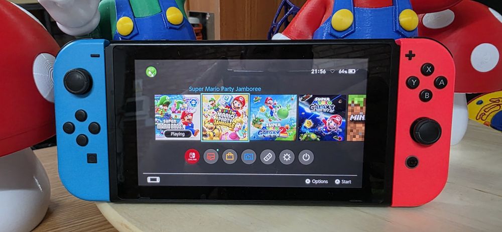 Nintendo Switch V2 MODAT (Cip) + Full Jocuri + Accesorii Originale