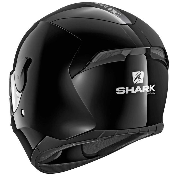Casca moto integrala D-Skwal 2 Blank Negru Marimea L