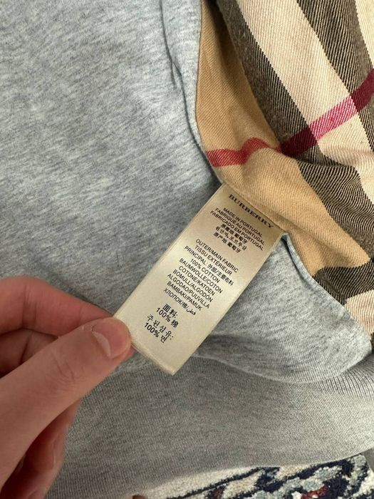 Зип-Худи Burberry Оригинал