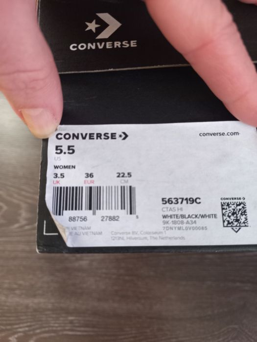 Кецове Converse x Miley Cyrus, 36 номер