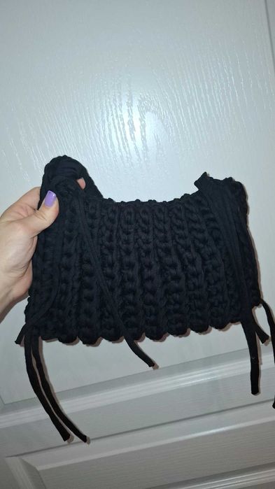 Плетена дамска чанта