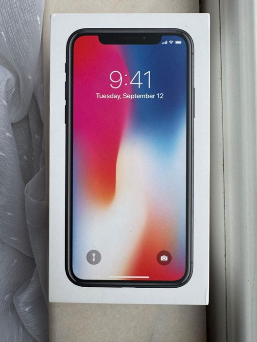 iPhone X Space Black 64gb + iPad Air 2s 16 gb