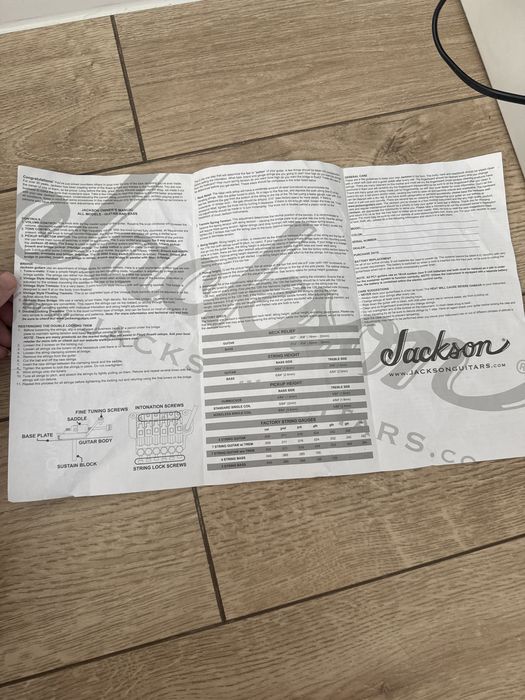 Электро гитара jackson