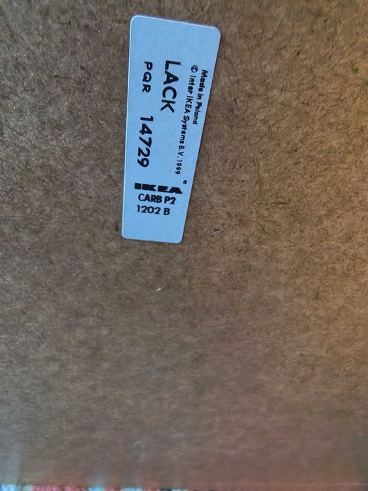 Masuta cafea Ikea Lack ca noua 90x55x45