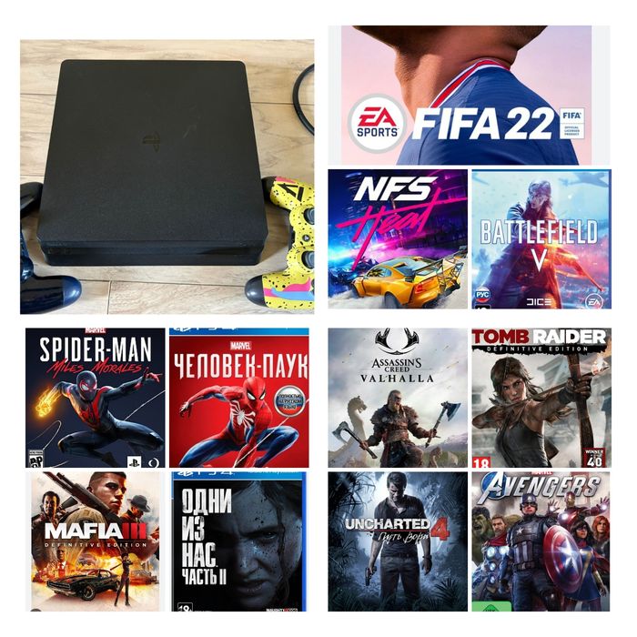 Sony playstation 4 slim 1tb playstation 4  ps4  пс4