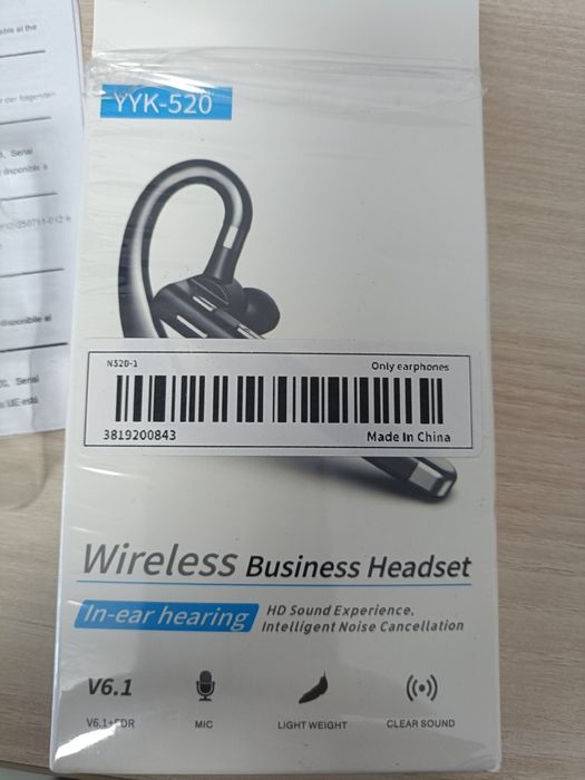 Cască  wireless nouă