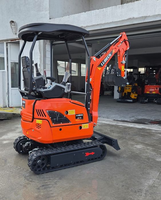 Miniexcavator 1.6tone LUBECK W 169 L ~Utilaj NOU~Plata in rate/Leasing- 2 ani Garanție
