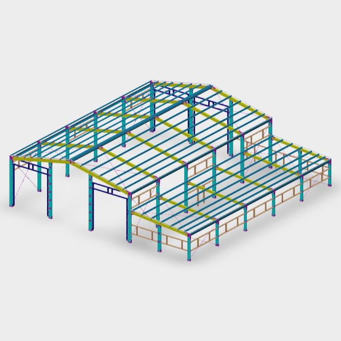 Hale metalice, de la fundatie la cheie