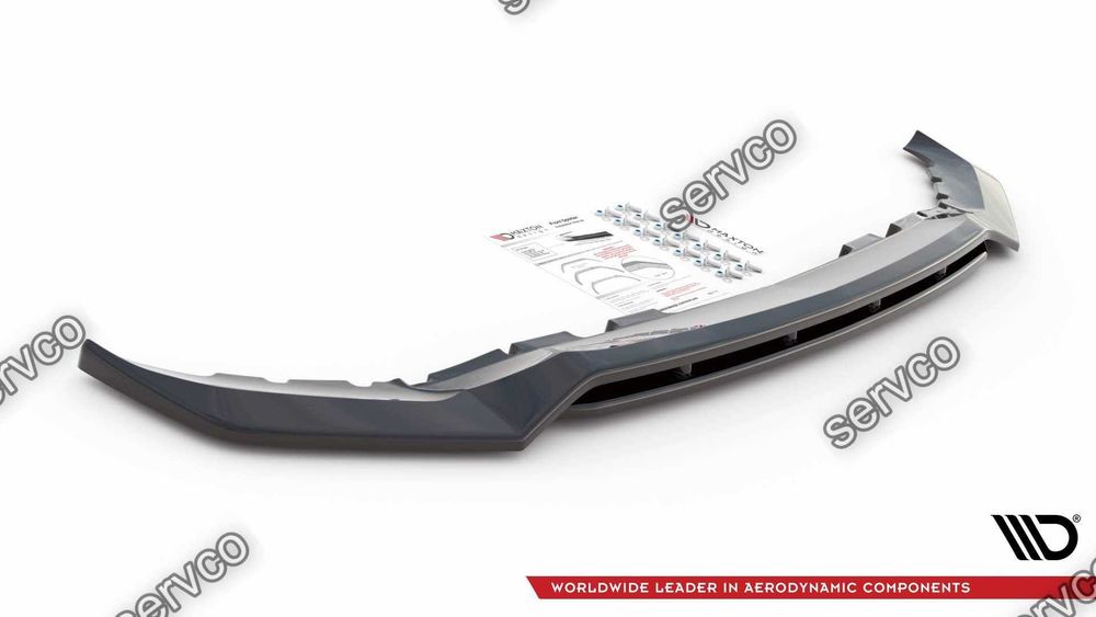 Prelungire splitter bara fata BMW X7 M G07 2018-22 v1 Maxton Design