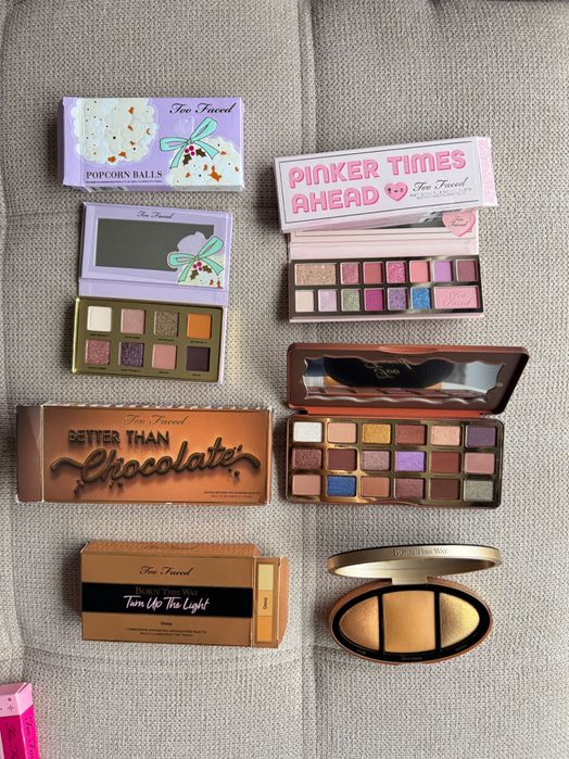 НОВО Оригинални палитри Anastasia Beverly Hills, Too Faced, Huda, MAC