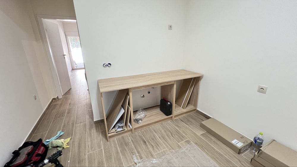 Модулна кухня с вратички MDF 240см