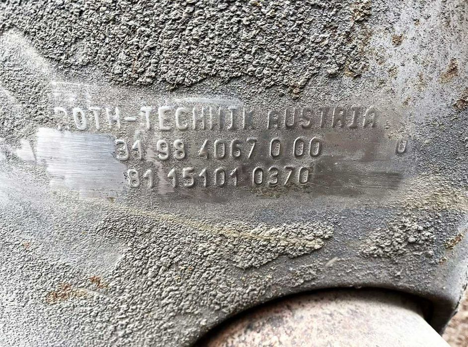 Catalizator Euro 4 camion MAN TGA 18.440 - Piese de schimb MAN