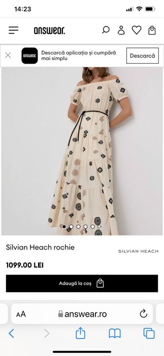 Rochita superba Silvian Heach impecabila M