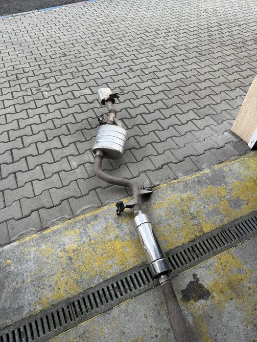Evacuare custom cu clapeta si rezonator rm motors