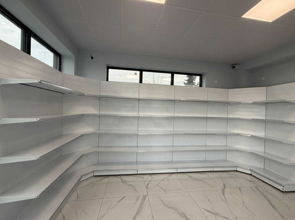 Стелажи за магазин нови на промоция  - крайстенни и островни