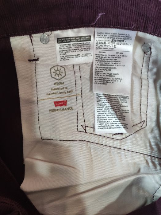 Blugi velur Levi's