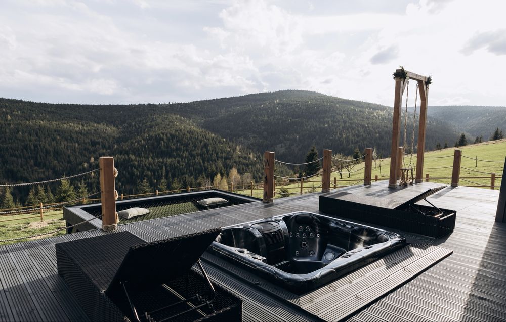 Cabana de inchiriat capacitate 4 persoane