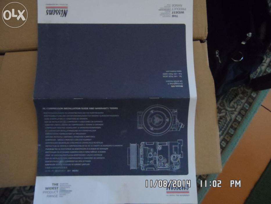 компрессор кондиционера nissens