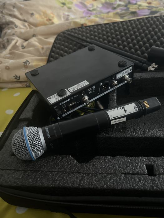 Vand microfon original Shure QLX beta58 ca nou