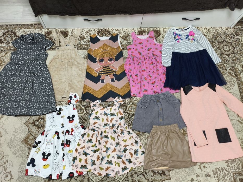 Одежда на девочку 6-7 лет