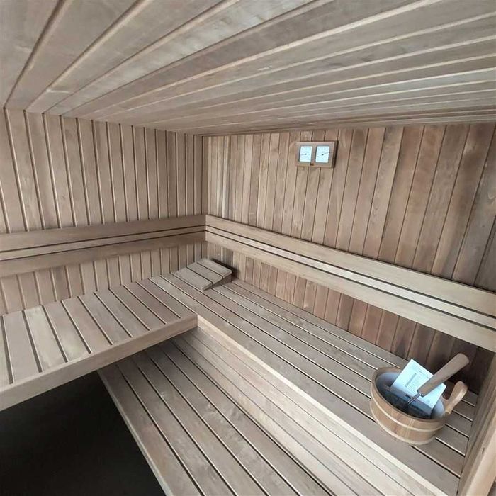 Lambriu plop termotratat pentru sauna 15x90x2100-3000 mm