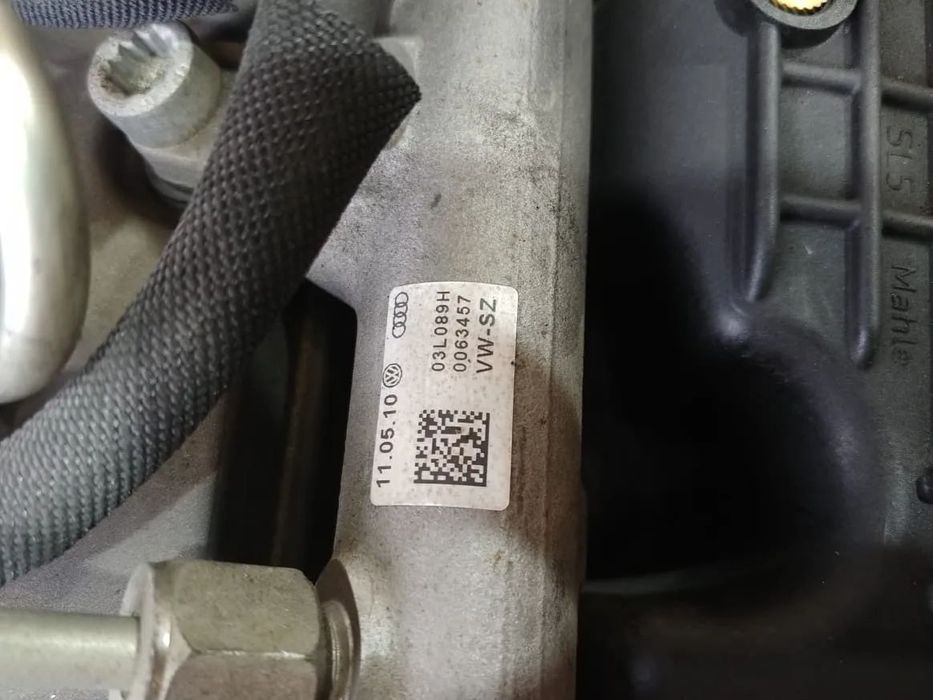 rampa injectoare cay 1.6 tdi audi a3 8p vw golf 6 touran 1t3 polo 6r seat ibiza 5 skoda superb 2 03l089h